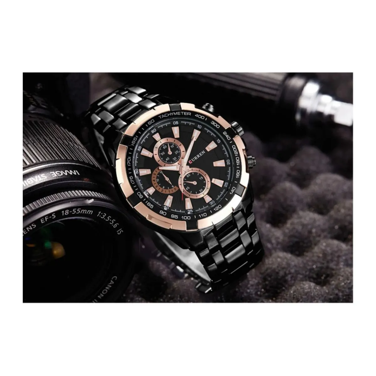 CURREN - Reloj Curren kre02012001 Hombre + Estuche