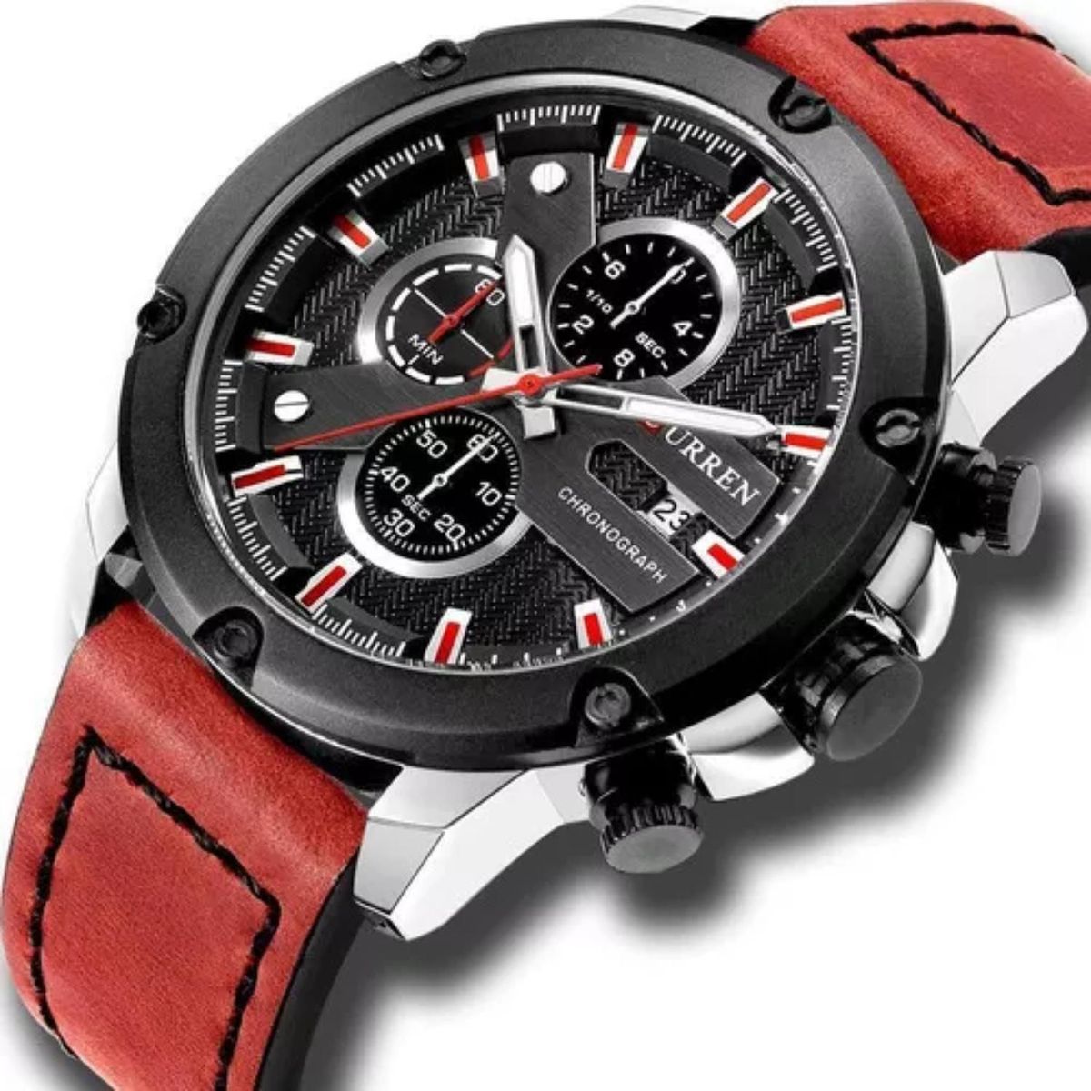 CURREN - Reloj Curren krec091904 Hombre + Estuche