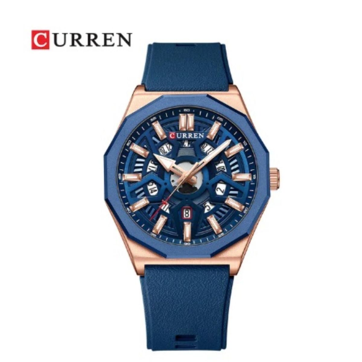 CURREN - Reloj Curren kred8504 Hombre + Estuche