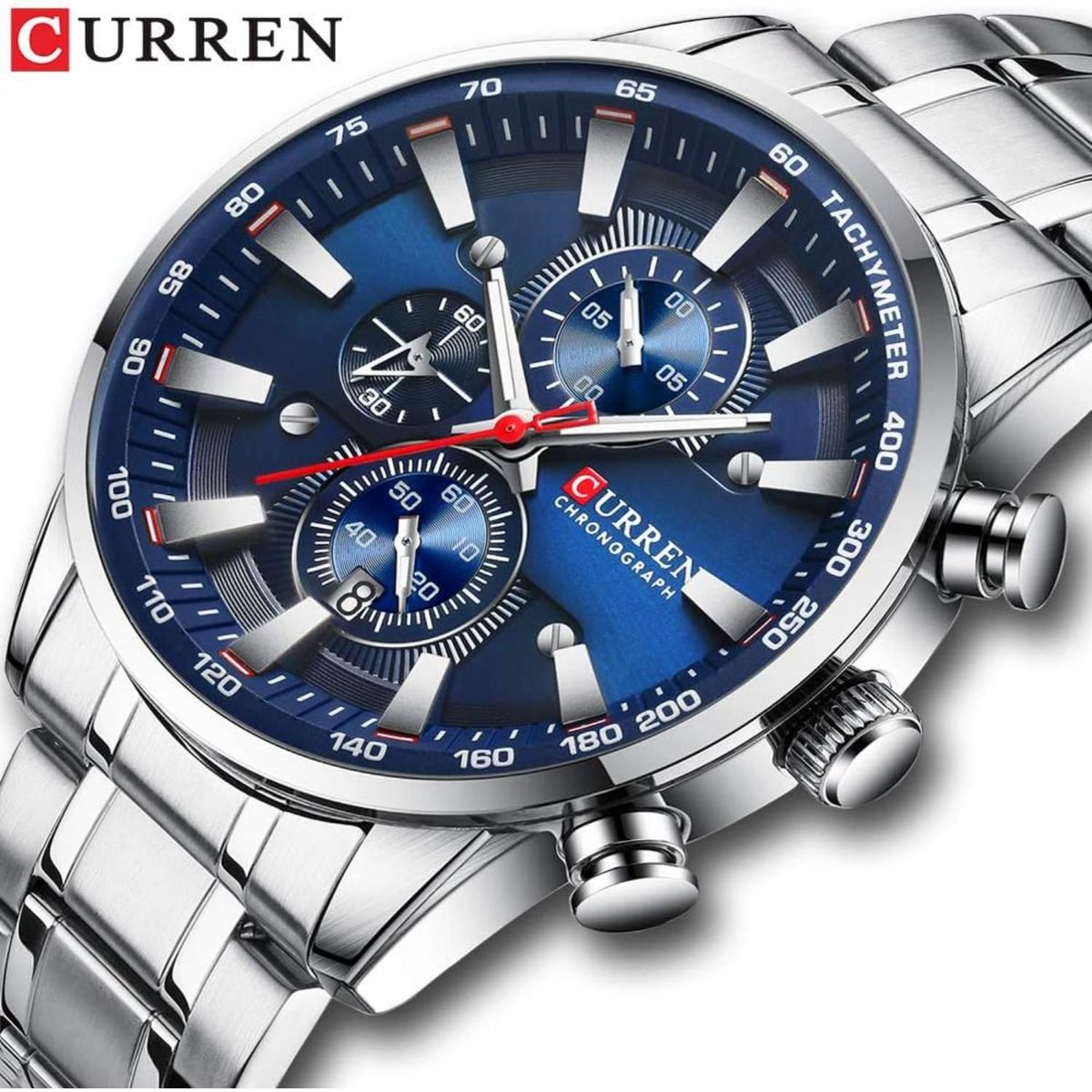 CURREN - Reloj Curren krec971903 Hombre + Estuche