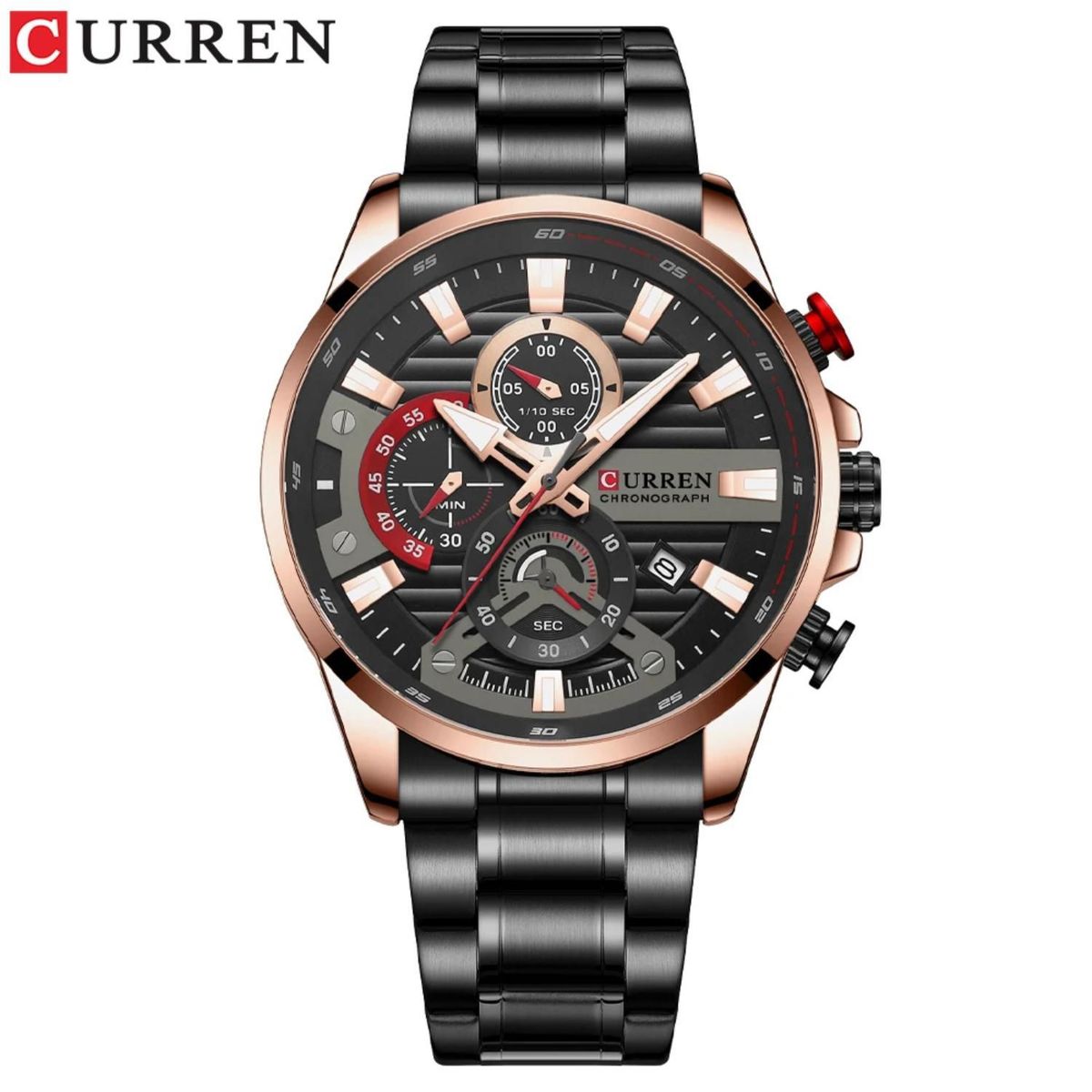 CURREN - Reloj Curren kred612001 Hombre + Estuche