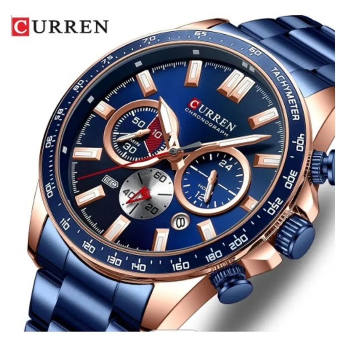 CURREN - Reloj Curren kred592005 Hombre + Estuche