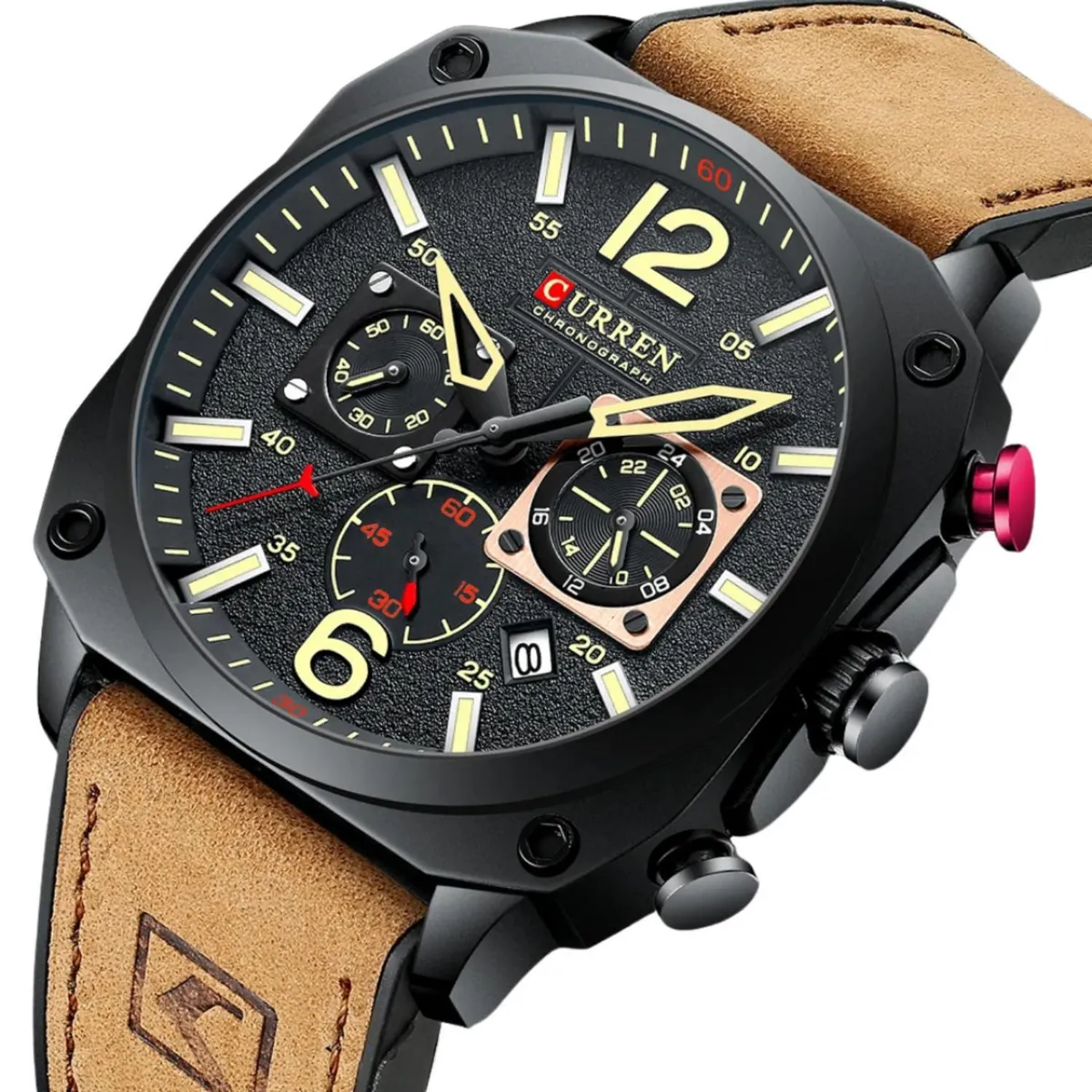 CURREN - Reloj Curren KREd360108 Hombre + Estuche