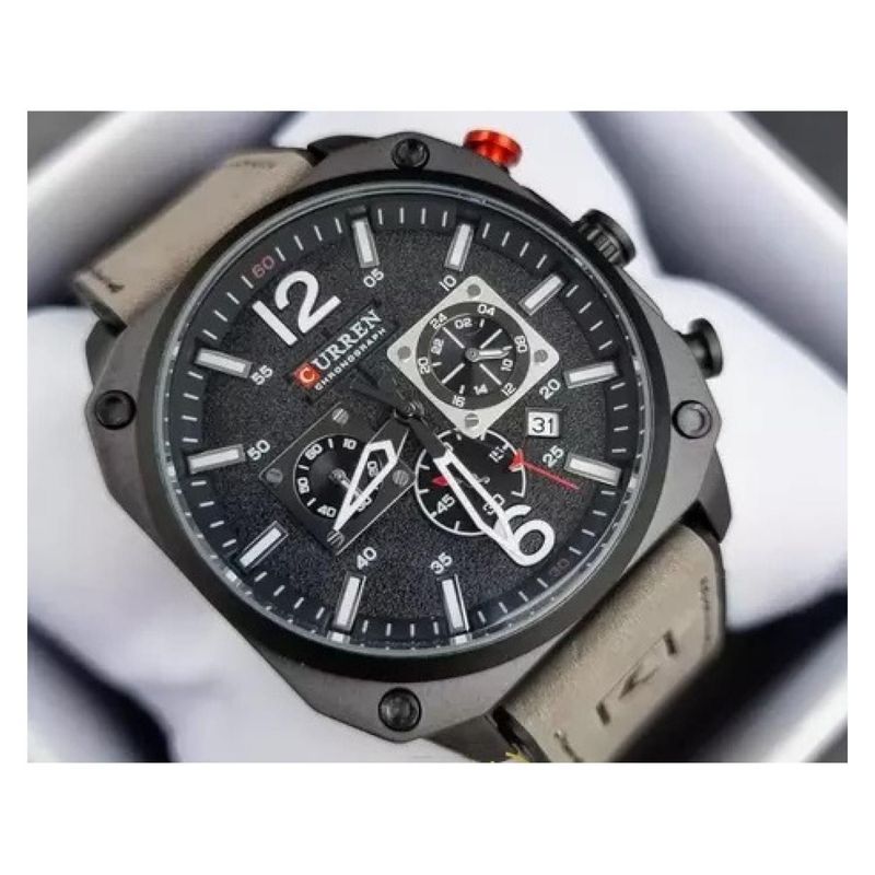 CURREN - Reloj Curren kred360102 Hombre + Estuche