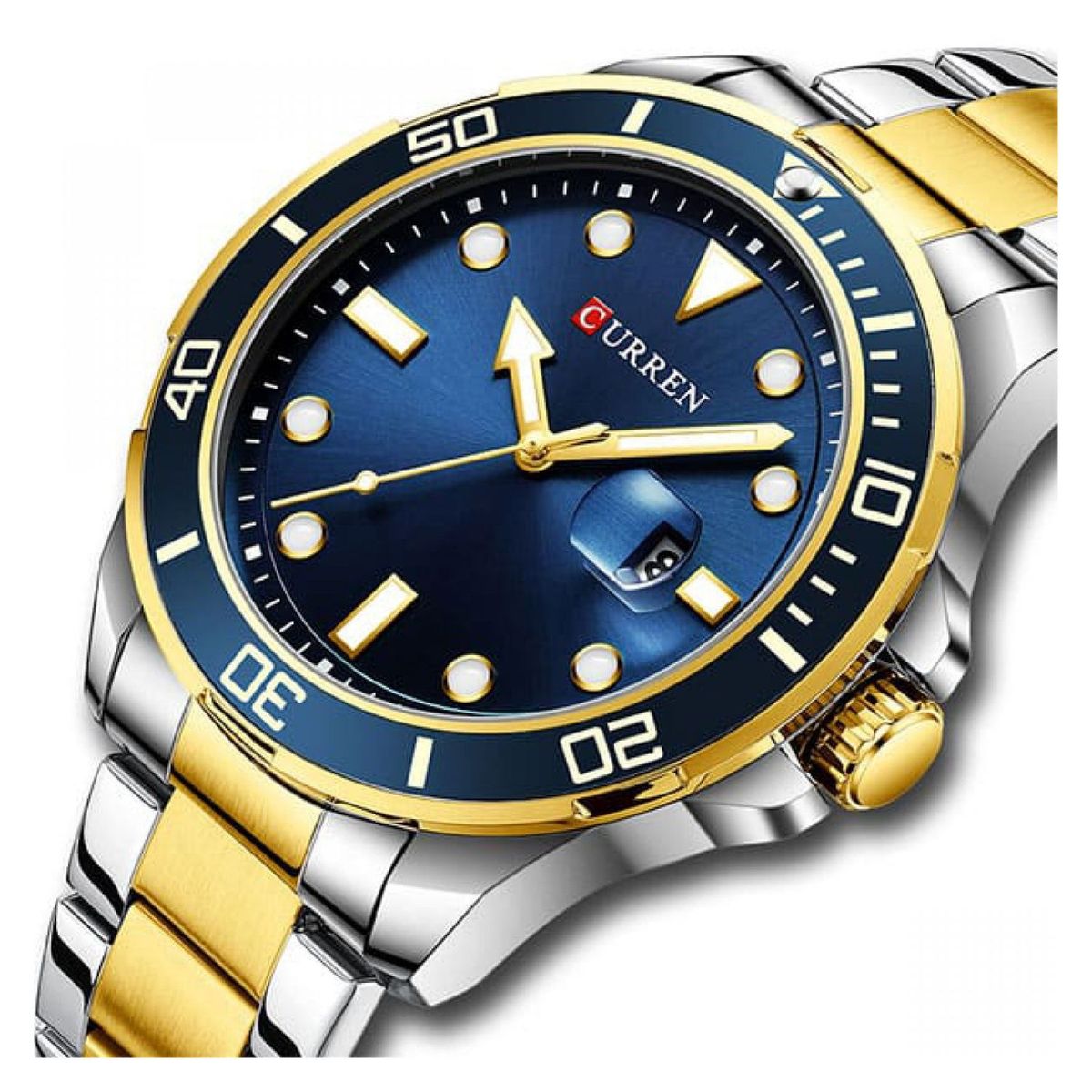 CURREN - Reloj Curren kred17192118 Hombre + Estuche