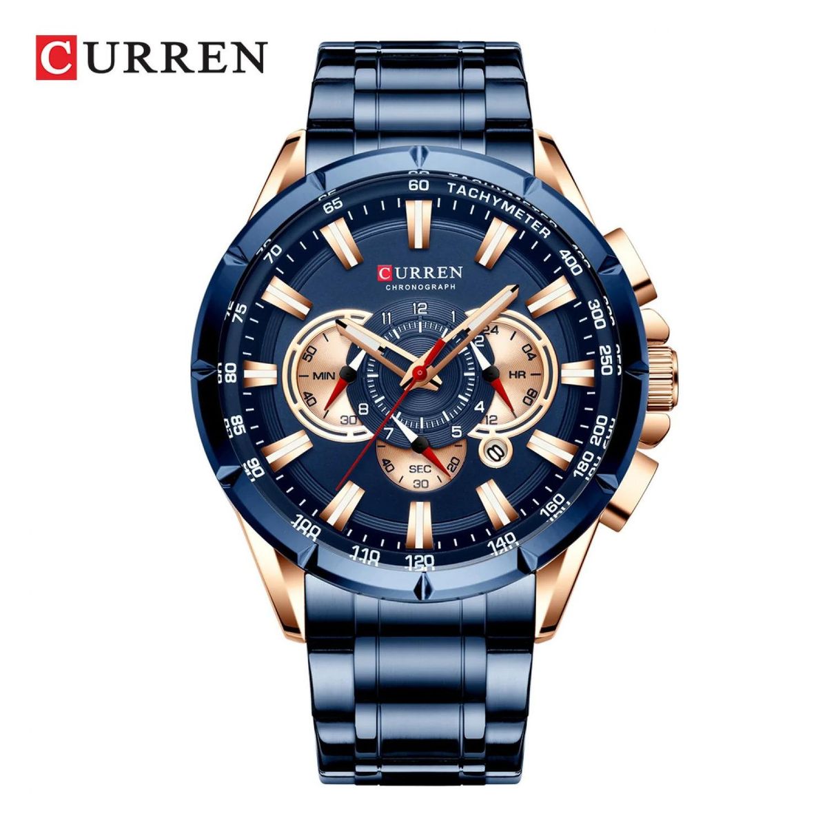CURREN - Reloj Curren krec9503 Hombre + Estuche