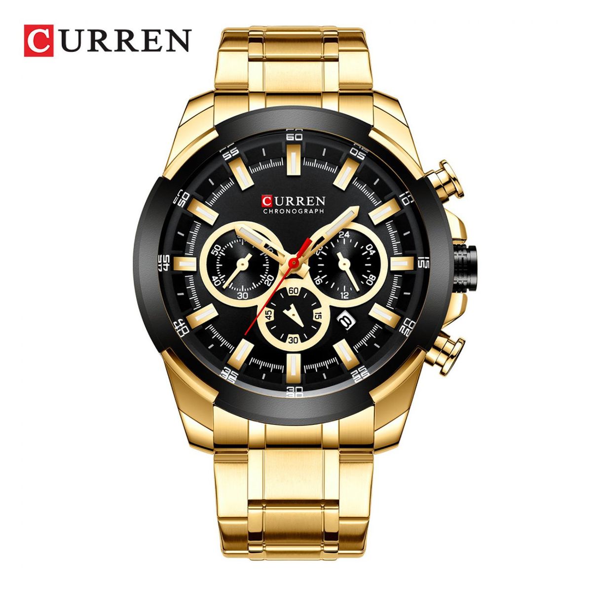 CURREN - Reloj Curren krec9418 Hombre + Estuche