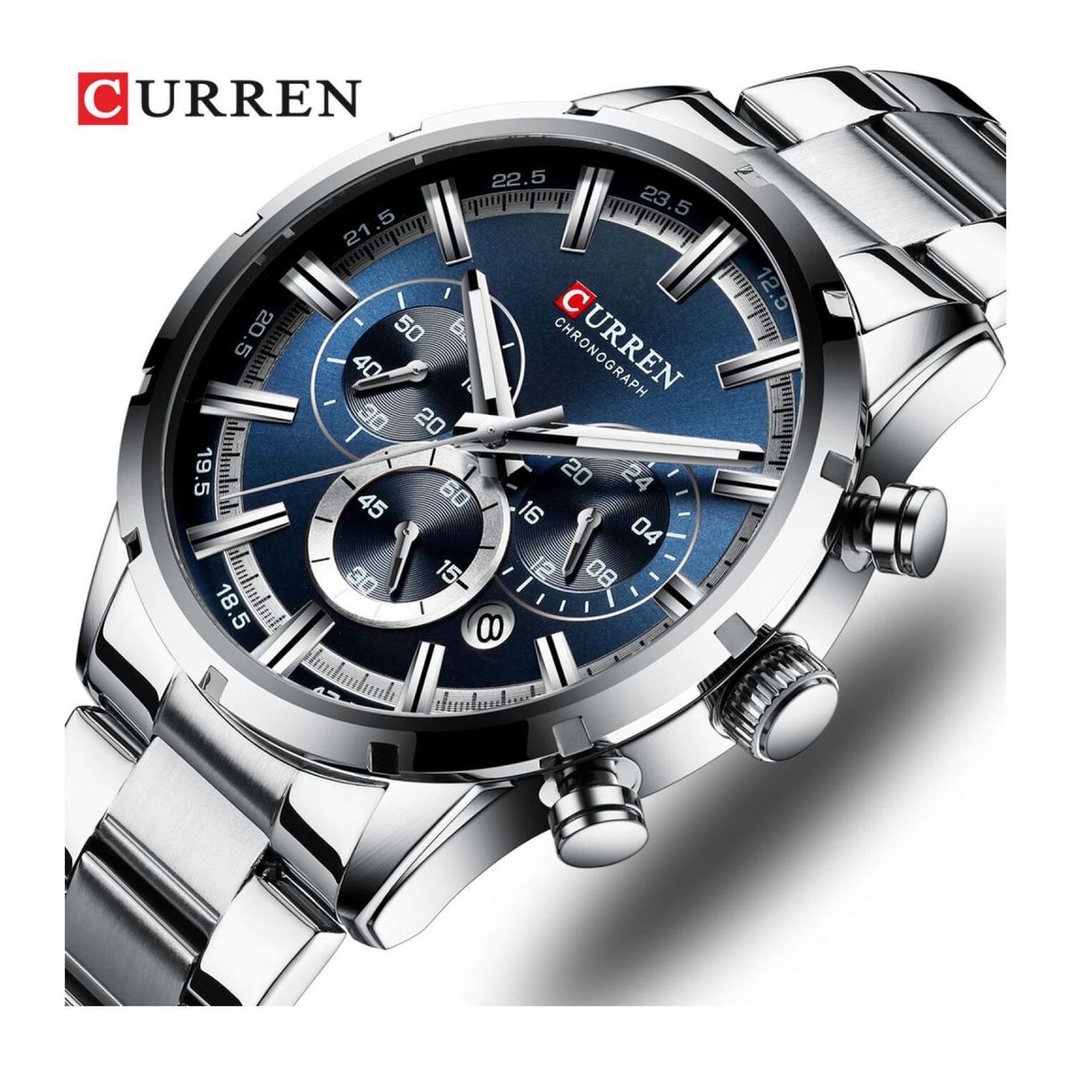 CURREN - Reloj Curren krec761903 Hombre + Estuche