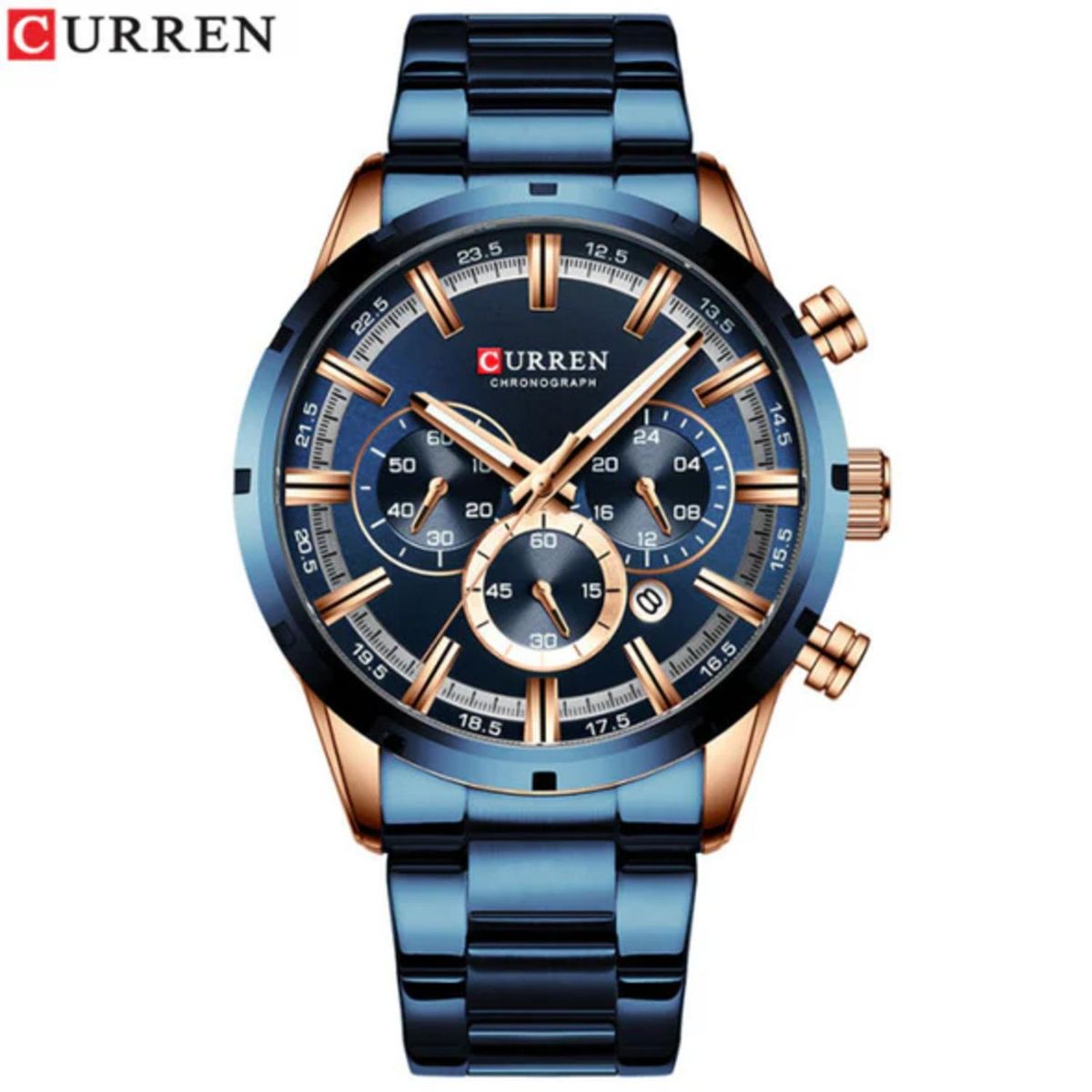 CURREN - Reloj Curren krec7603 Hombre + Estuche