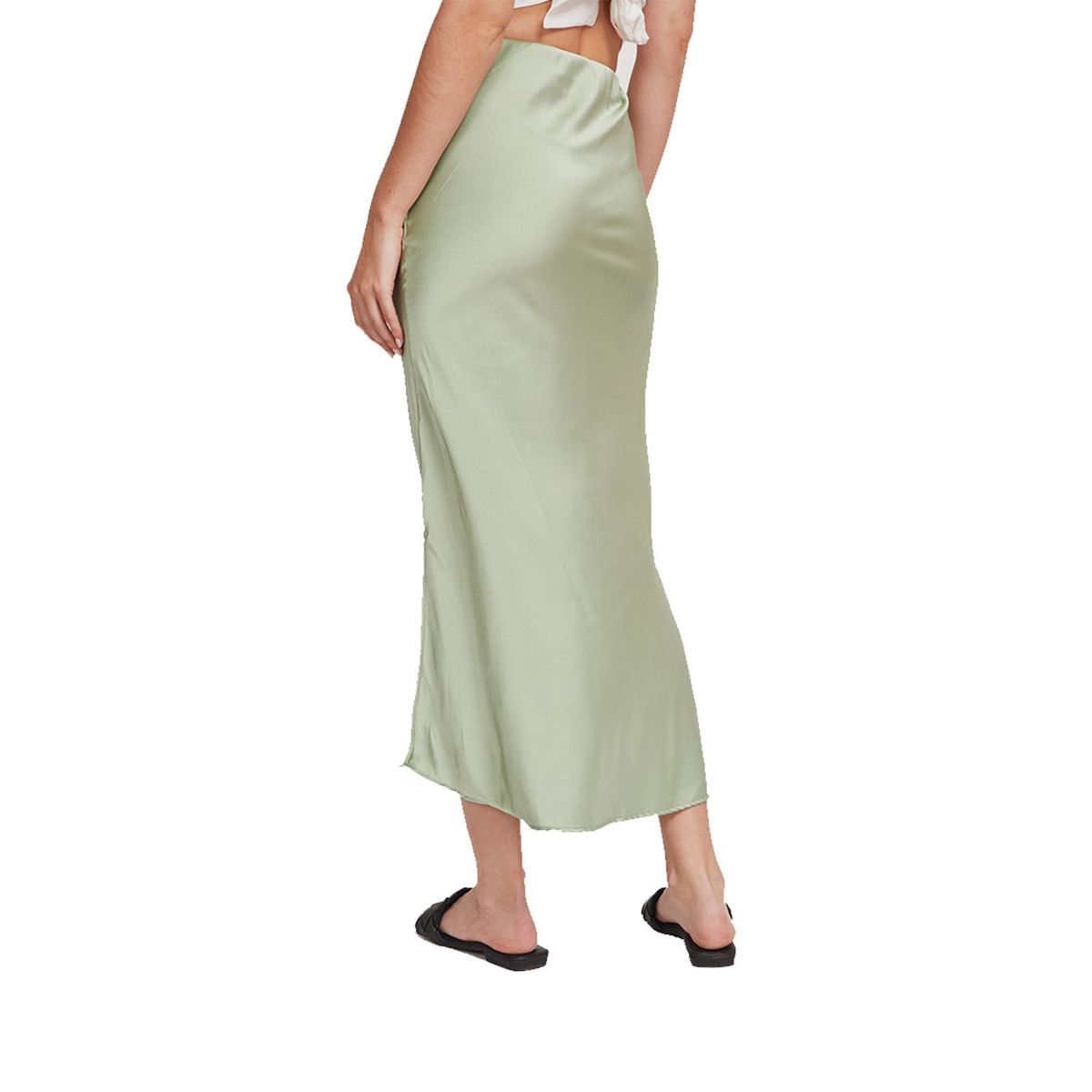 FINDING MAGNOLIA - Falda 100% Seda Mujer Finding Magnolia