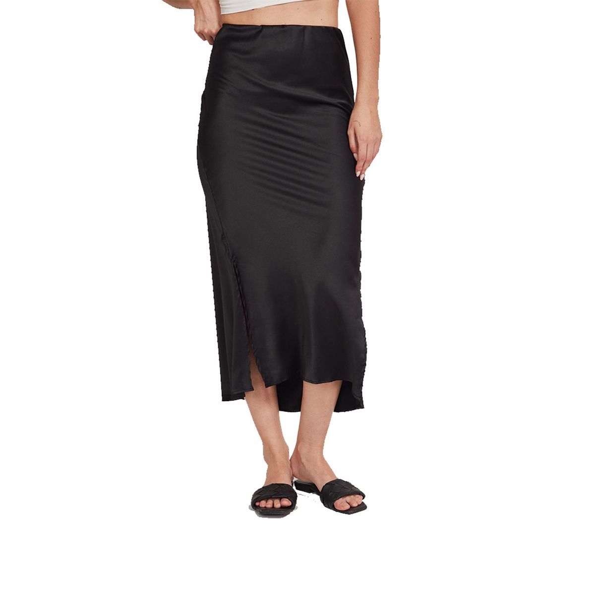 FINDING MAGNOLIA - Falda 100% Seda Mujer Finding Magnolia