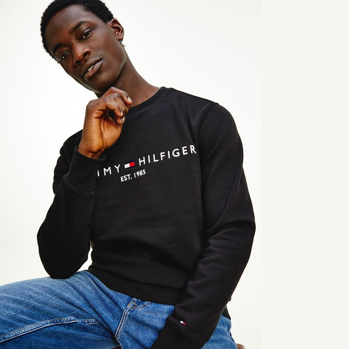 TOMMY HILFIGER - Polera 100% Algodón Hombre Tommy Hilfiger