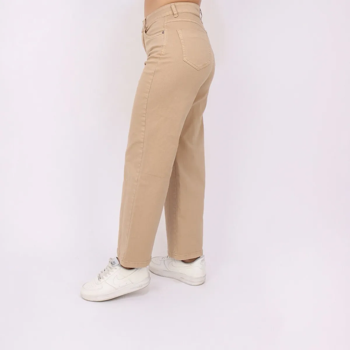 KAYRA POBLET - Jean Wide Leg Tiro Alto Mujer Kayra Poblet