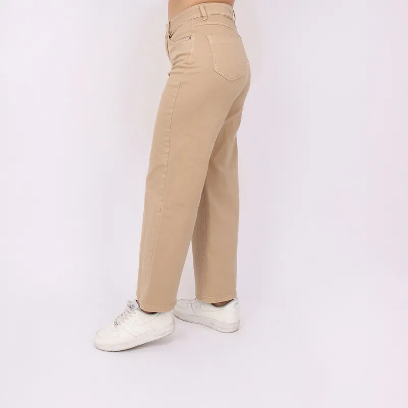 KAYRA POBLET - Jean Wide Leg Tiro Alto Mujer Kayra Poblet