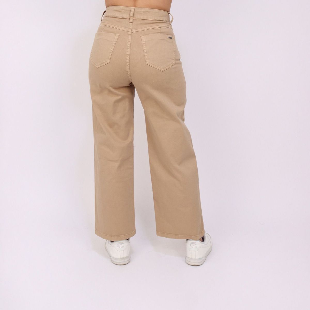 KAYRA POBLET - Jean Wide Leg Tiro Alto Mujer Kayra Poblet