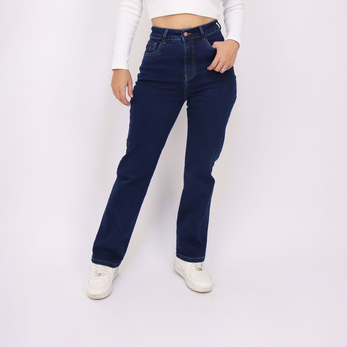 KAYRA POBLET - Jean Mikela Algodón Mujer Kayra Poblet