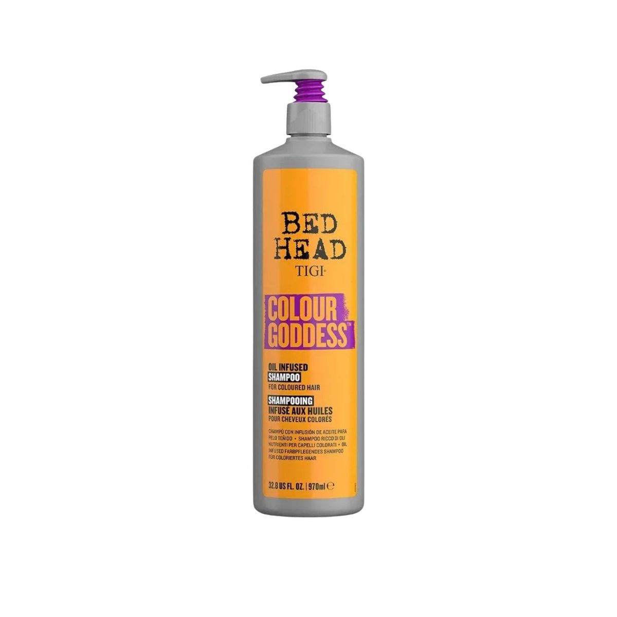TIGI - Tigi Bed Head Colour Goddess Shampoo Con Aceite Protector De Color 975 Ml