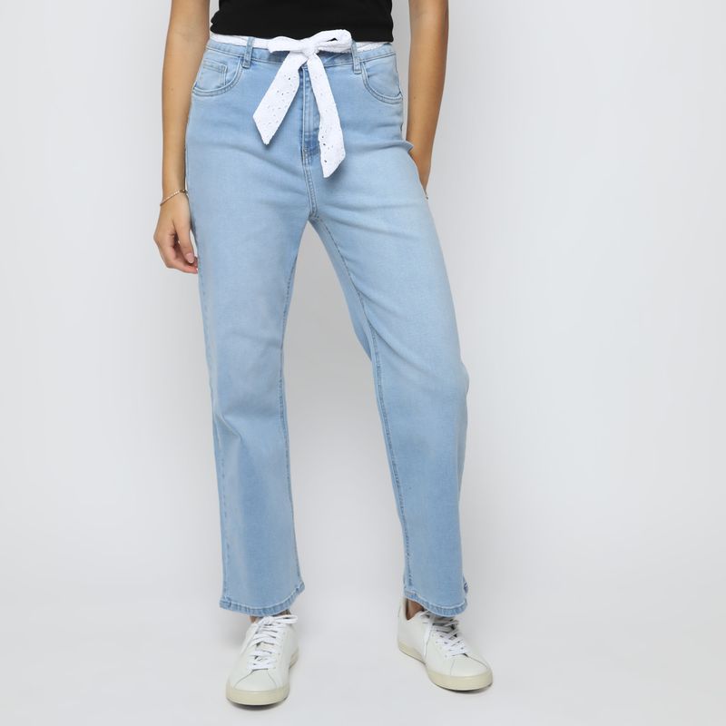 SYBILLA - Jean Recto Algodón Mujer Sybilla