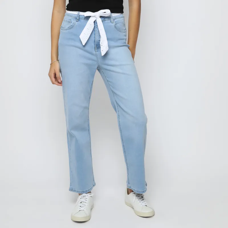 SYBILLA - Jean Recto Algodón Mujer Sybilla