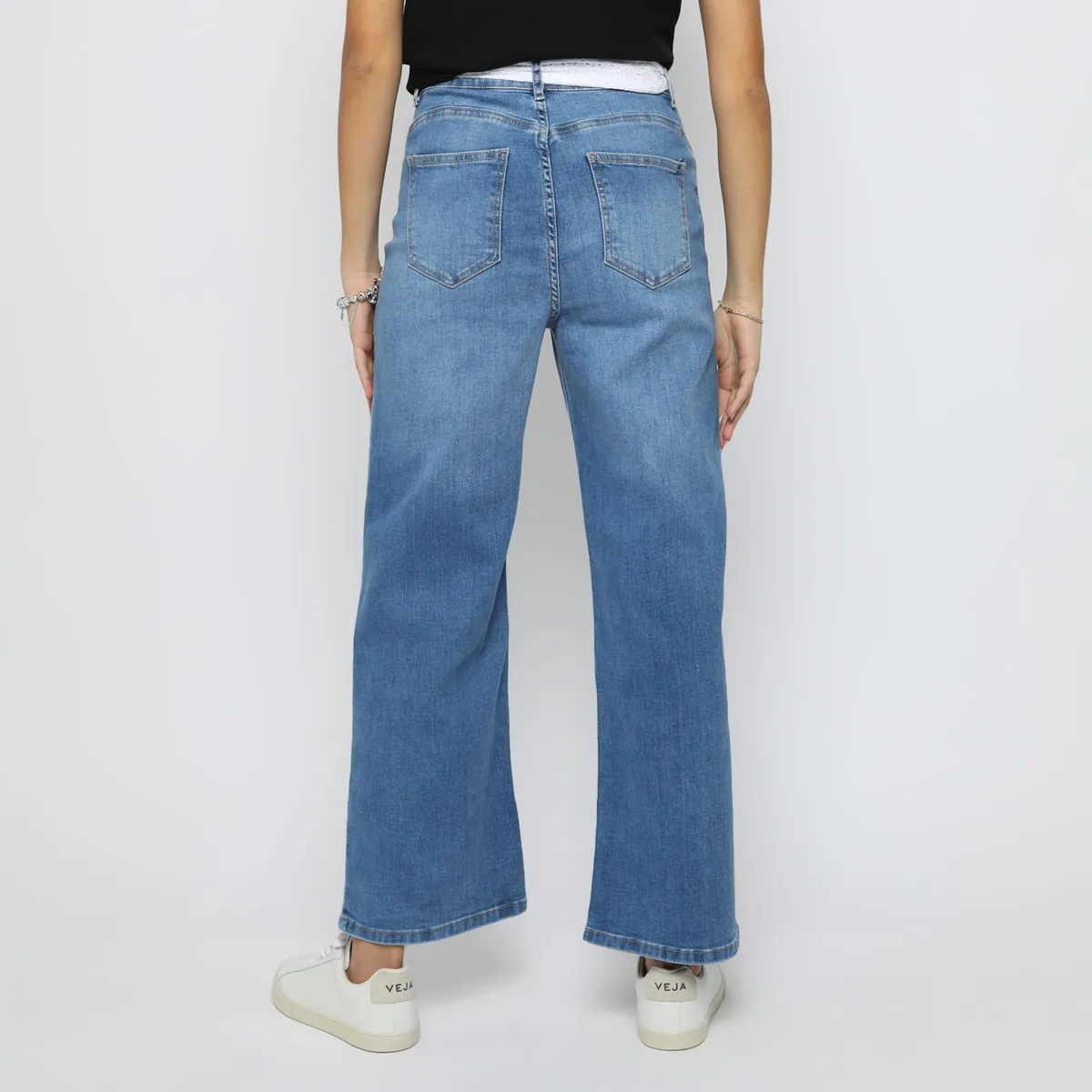 SYBILLA - Jean Recto Algodón Mujer Sybilla