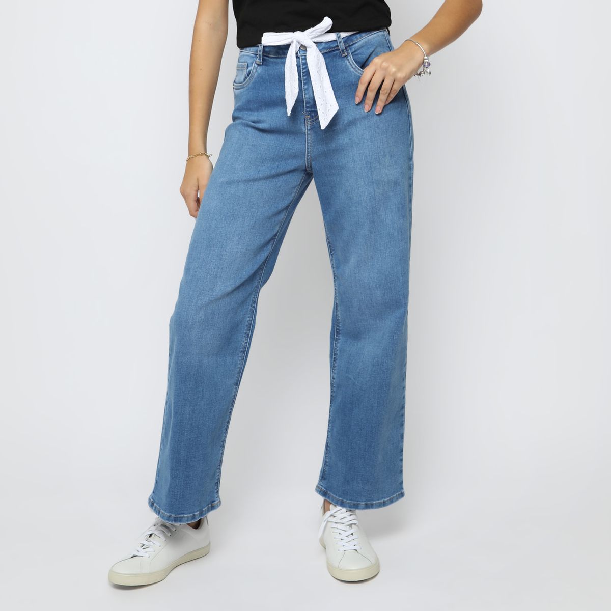 SYBILLA - Jean Recto Algodón Mujer Sybilla