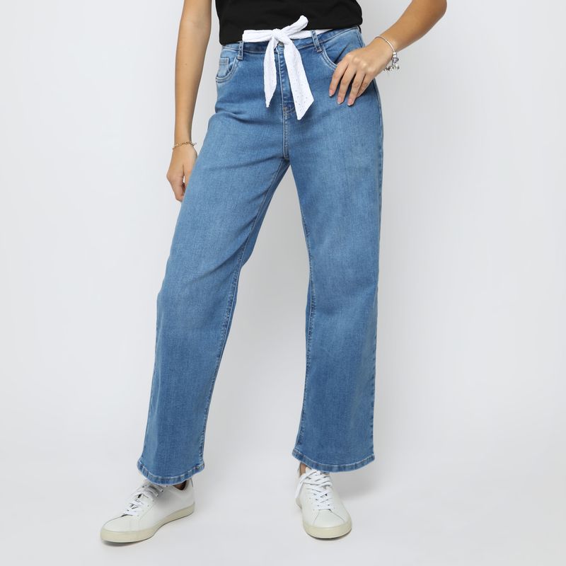 SYBILLA - Jean Recto Algodón Mujer Sybilla