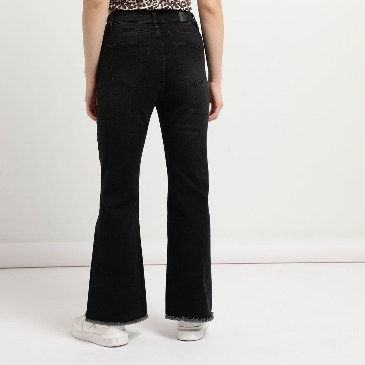 SYBILLA - Jean Flare Algodón Mujer Sybilla