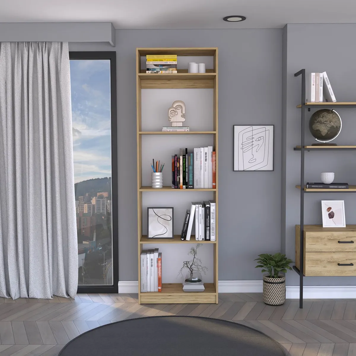 TUHOME - Estante 5 Repisas Home Macada