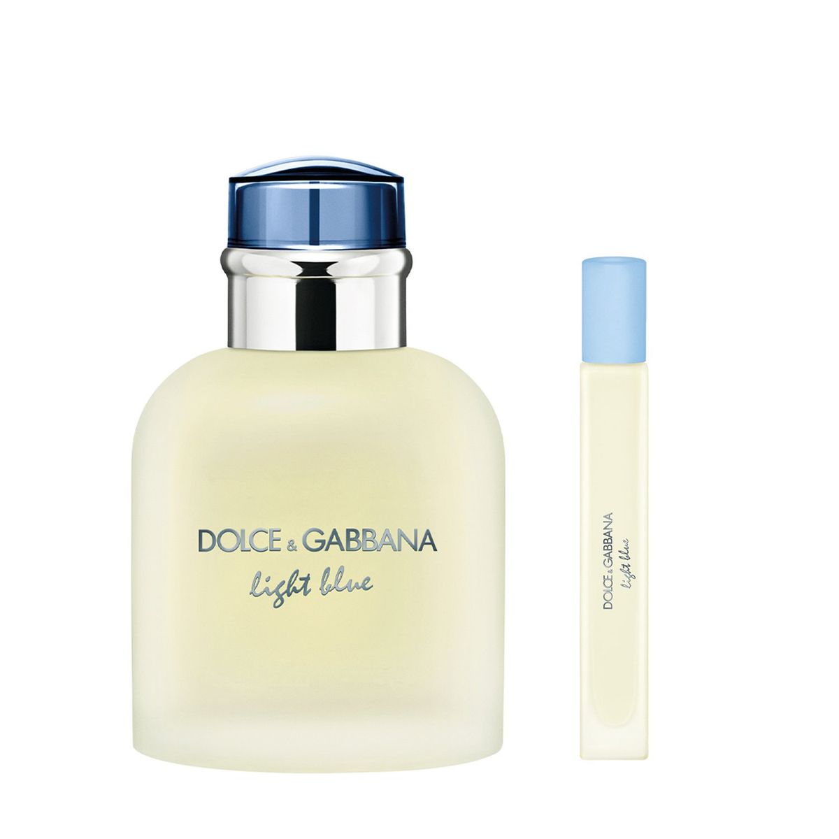 DOLCE&GABBANA - Set Perfume Light Blue Pour Homme Edt 125 Ml Hombre + Travel Spray 10 Ml