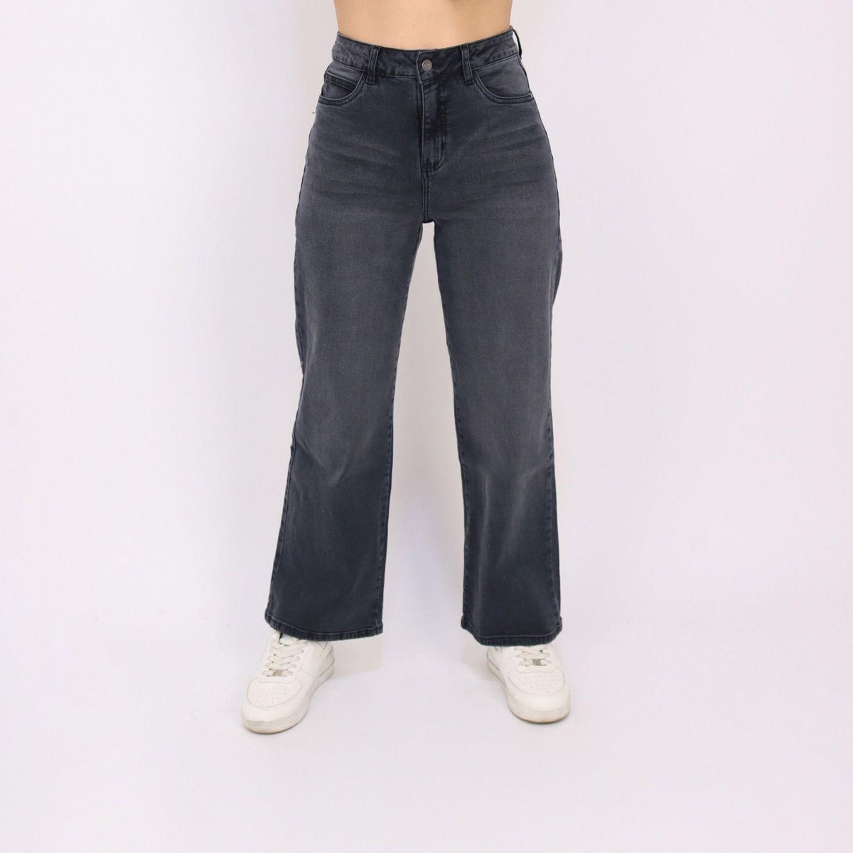 KAYRA POBLET - Jean Wide Leg Tiro Alto Mujer Kayra Poblet