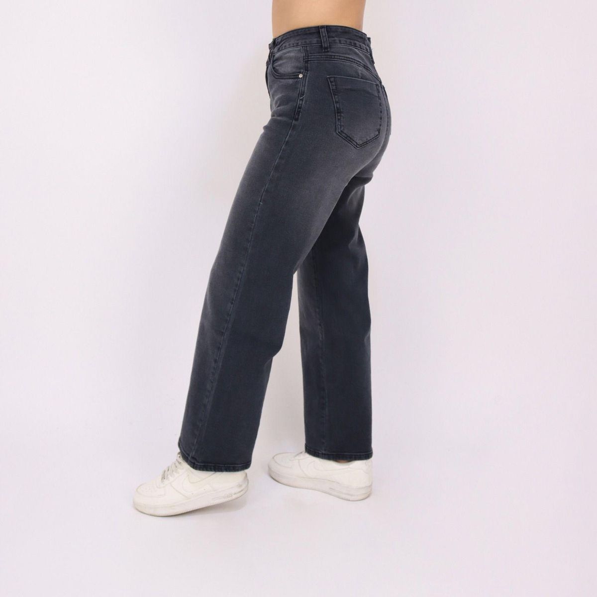 KAYRA POBLET - Jean Wide Leg Tiro Alto Mujer Kayra Poblet