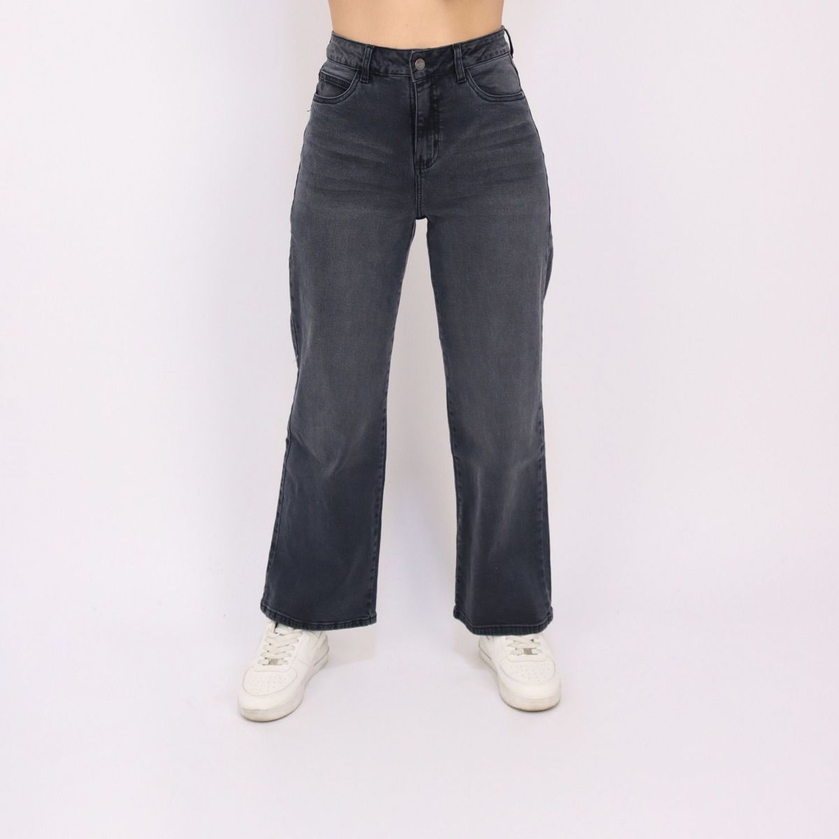 KAYRA POBLET - Jean Wide Leg Tiro Alto Mujer Kayra Poblet