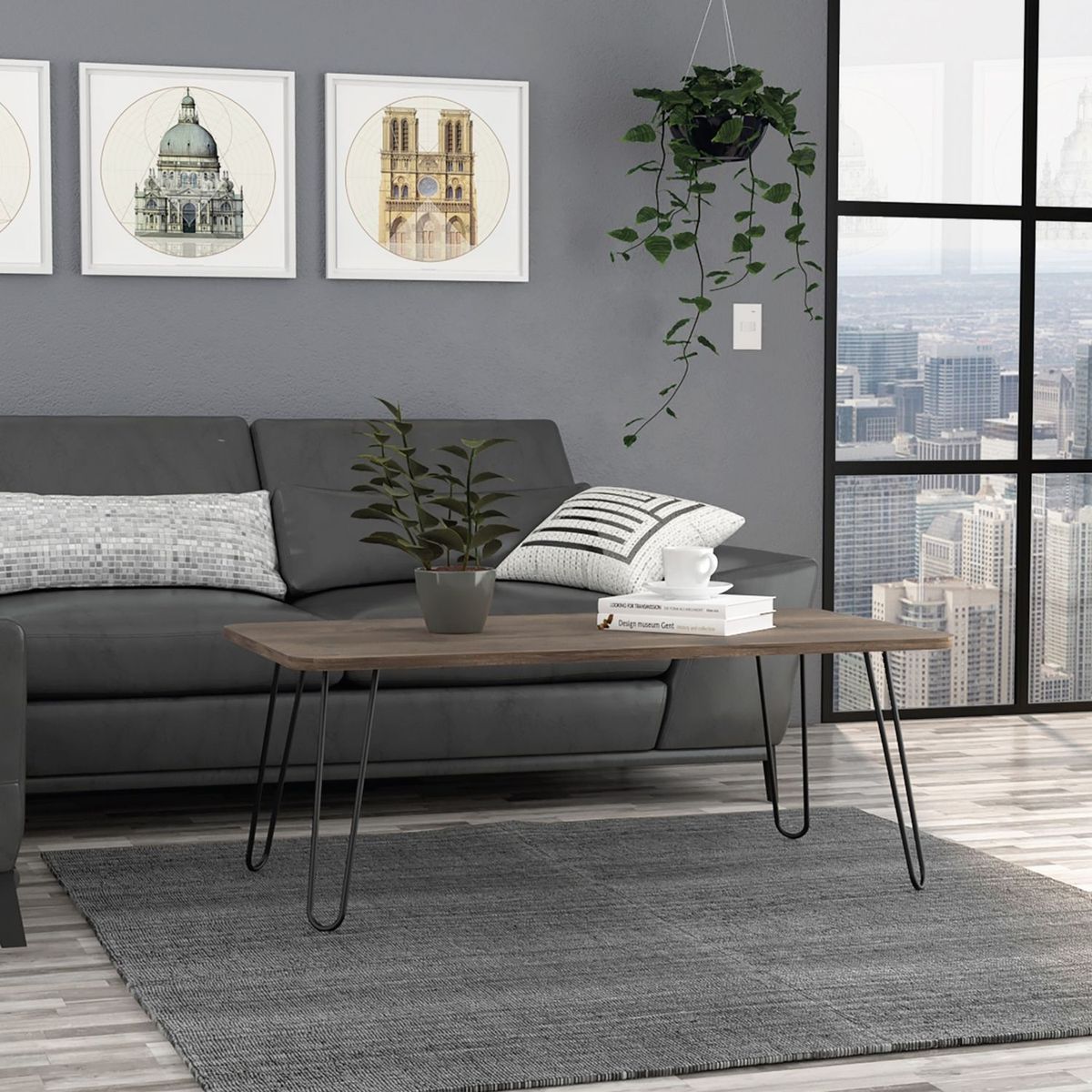 TUHOME - Mesa De Centro Andorra