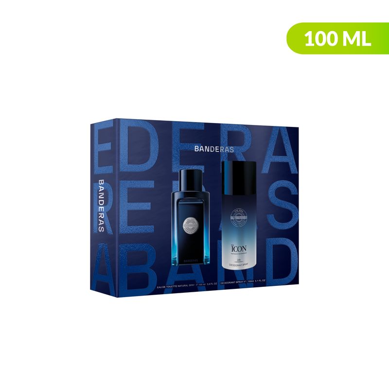 BANDERAS - Banderas The Icon (100ml + Deo 150ml) Hombre