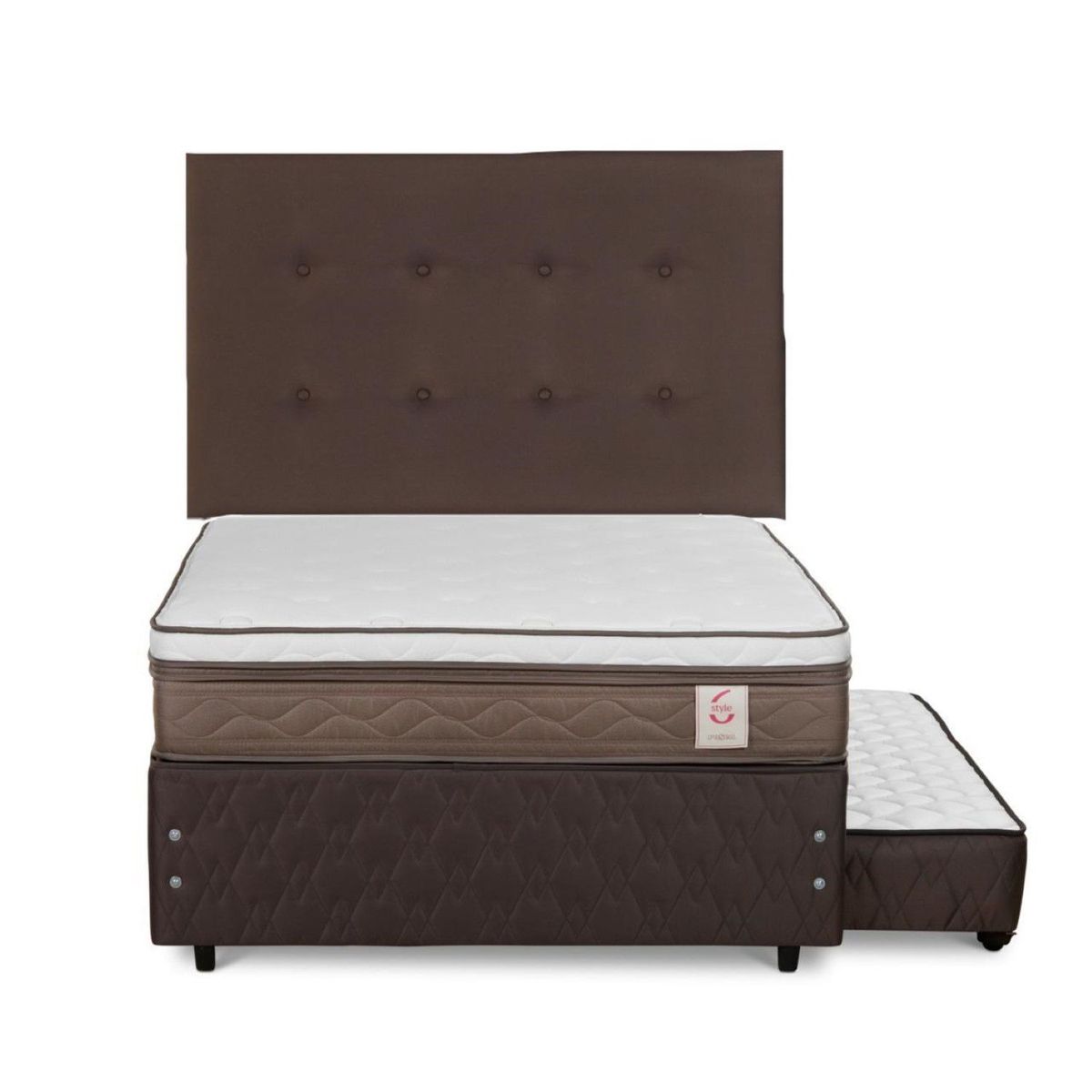 ROSEN - Divan Cafe New Style 6  West Chocolate 2 Plazas