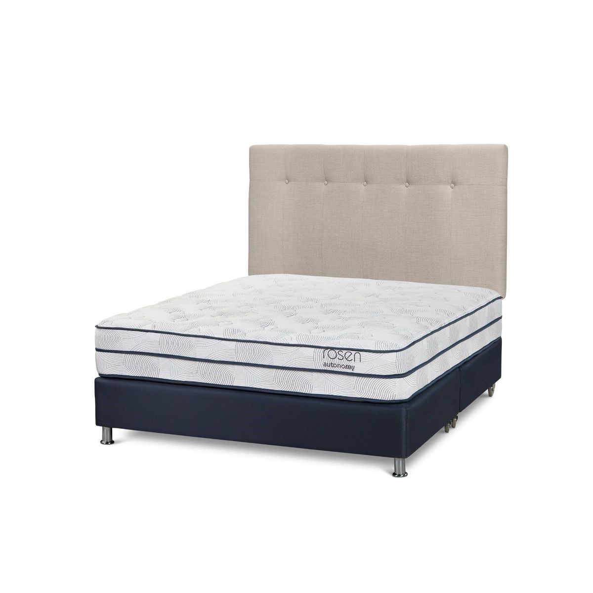 ROSEN - Dormitorio autonomy sky New Bennet Grafito Queen