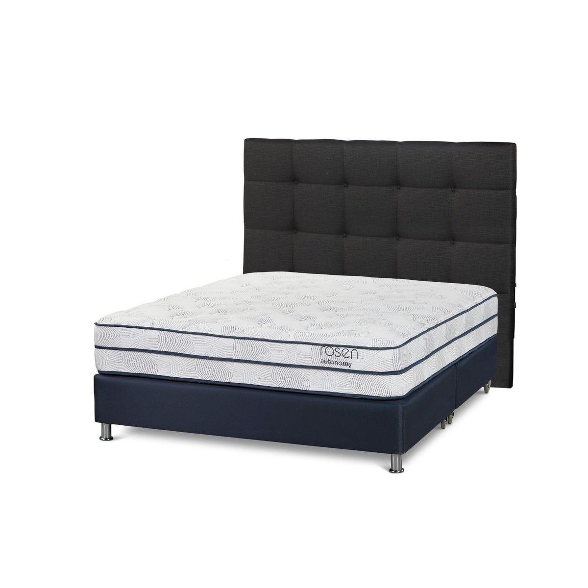 ROSEN - Dormitorio autonomy sky Issey Grafito Queen