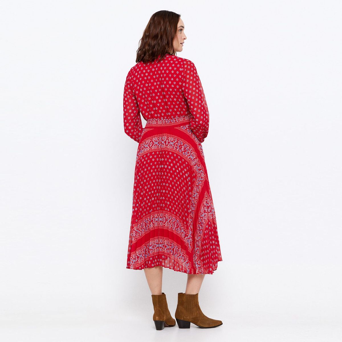 CORTEFIEL - Vestido Largo Mujer Cortefiel