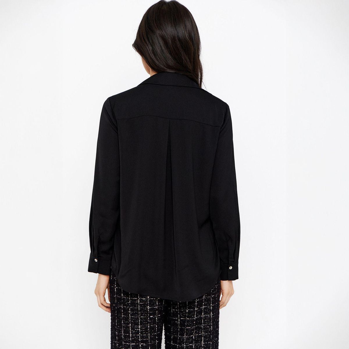 CORTEFIEL - Blusa Ml Satinada