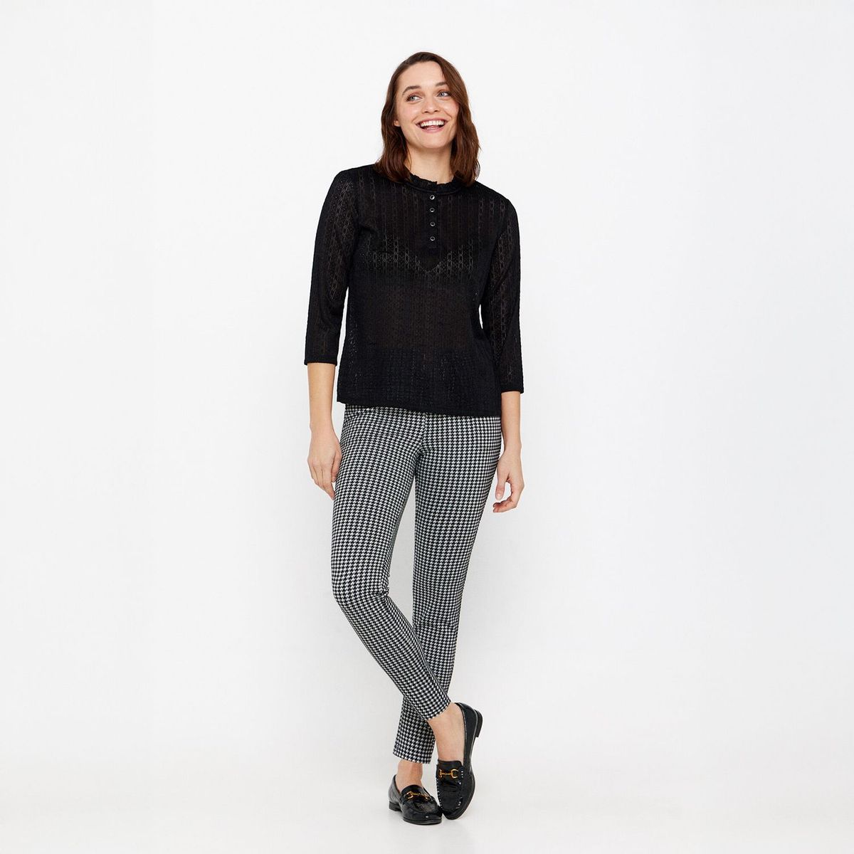 CORTEFIEL - Camiseta Ml Panadera Desagujada