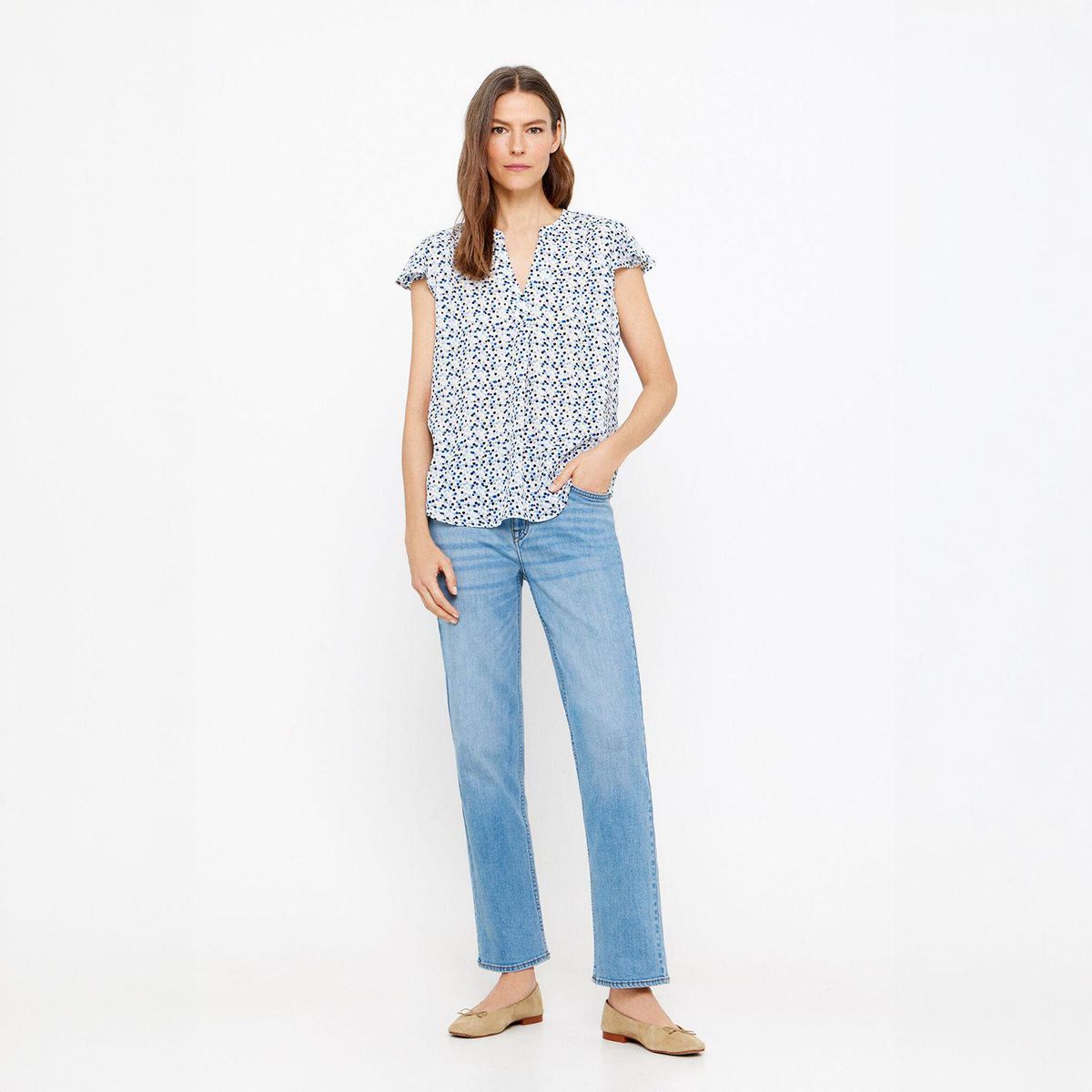 CORTEFIEL - Top Sm Manga Volante