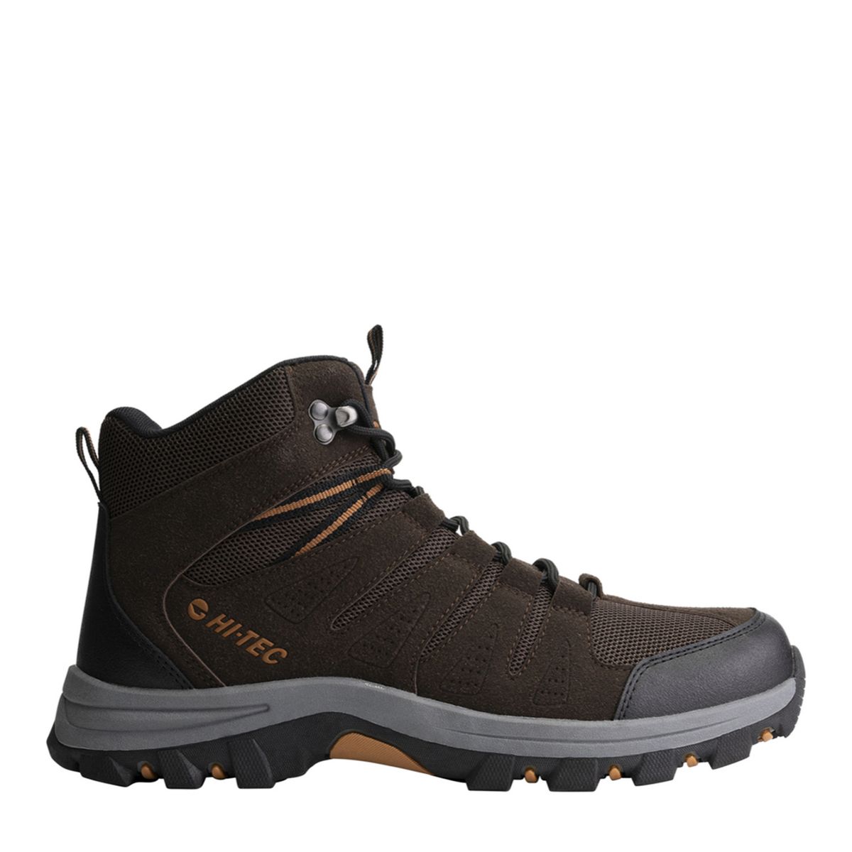 HI TEC - Zapatillas Deportivas Outdoor Hombre Hi Tec Picchu Mid Marrón