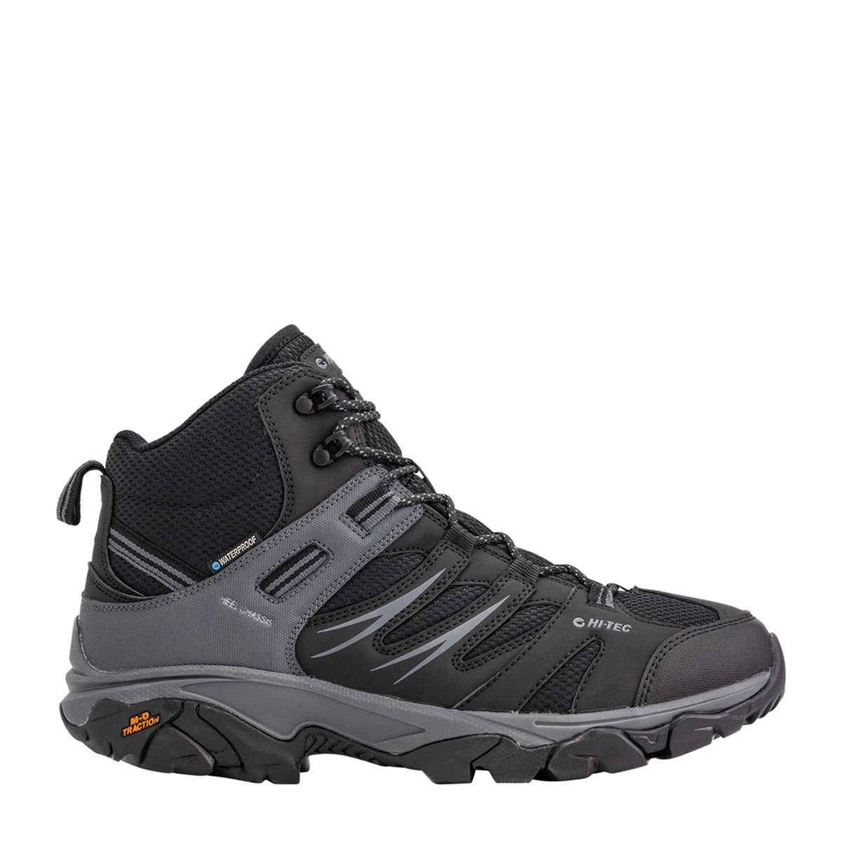 HI TEC - Zapatillas Deportivas Outdoor Hombre Hi Tec Tarantula Mid Wp Negro