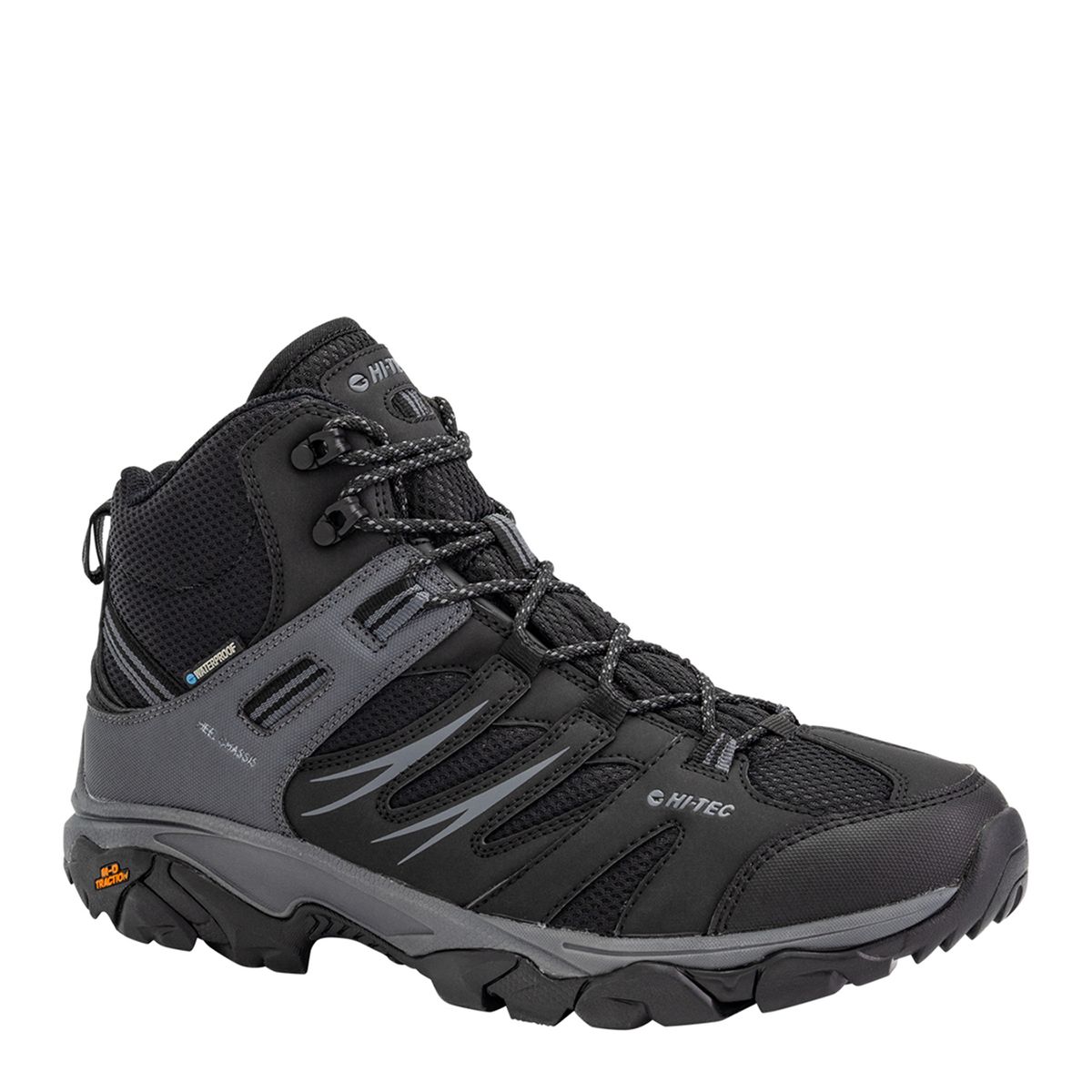 HI TEC - Zapatillas Deportivas Outdoor Hombre Hi Tec Tarantula Mid Wp Negro