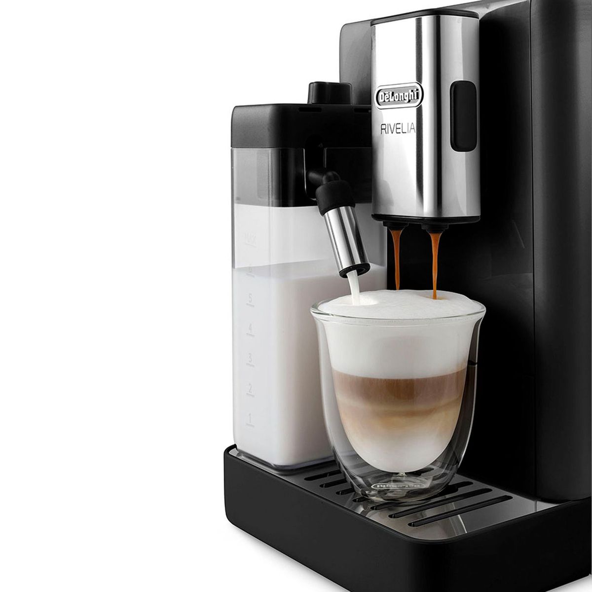 DELONGHI - Cafetera Superautomática Rivelia Negra