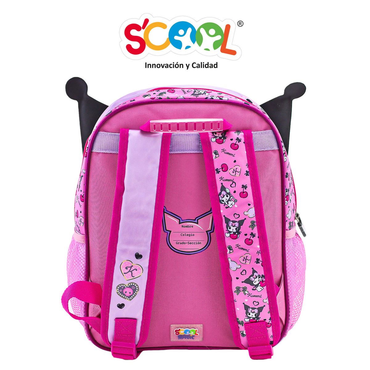 SCOOL - Mochila Infantil Con Luces Y Sonido Kuromi Scool