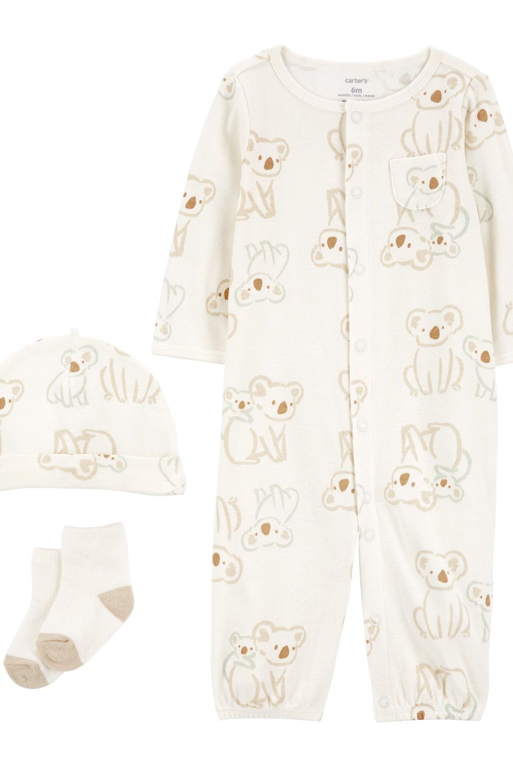 CARTER'S - Conjunto 3 Piezas Bebé Niño Niña