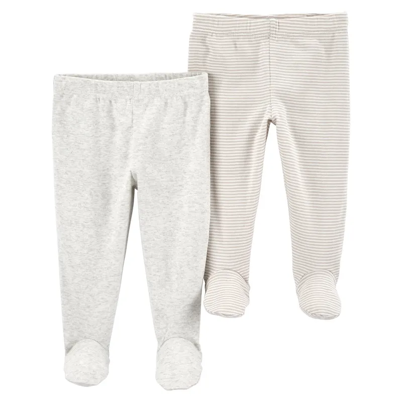 CARTER'S - Pantalón Bebé Niño Niña Pack X2 Algodón Carters