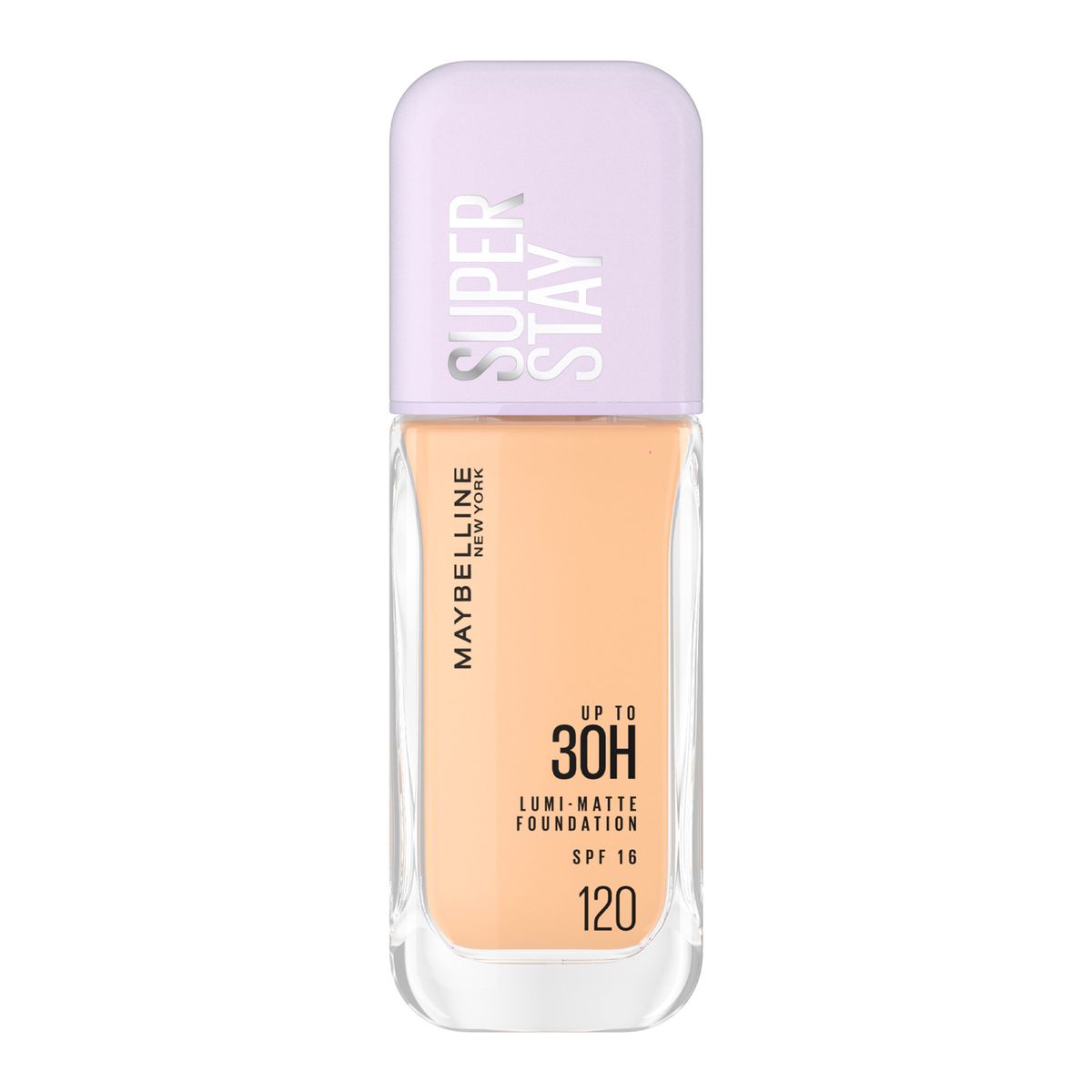MAYBELLINE - Base Líquida Maybelline Super Stay Lumi Matte 120, 35 ml
