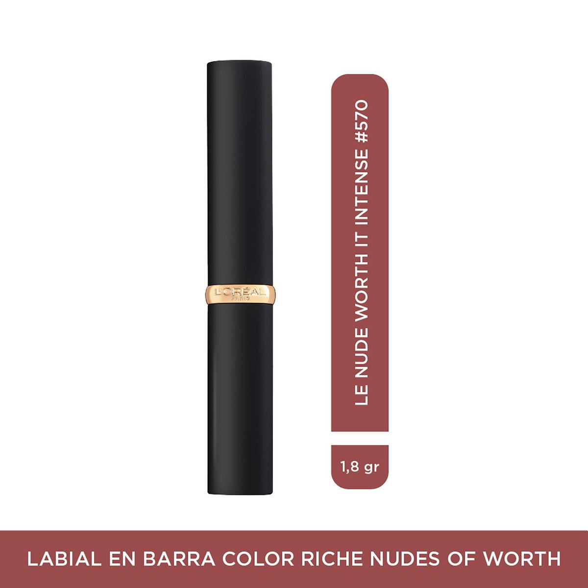 LOREAL PARIS - Cr Nudes Of Worth Worth It Intense 570